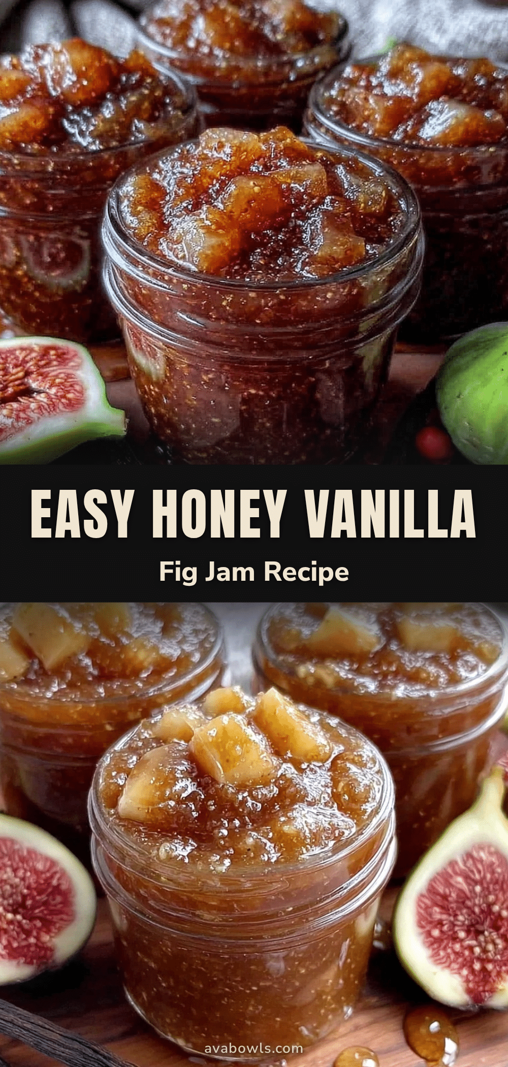 honey vanilla fig jam recipe