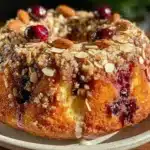 huckleberry almond coffee cake - featured image