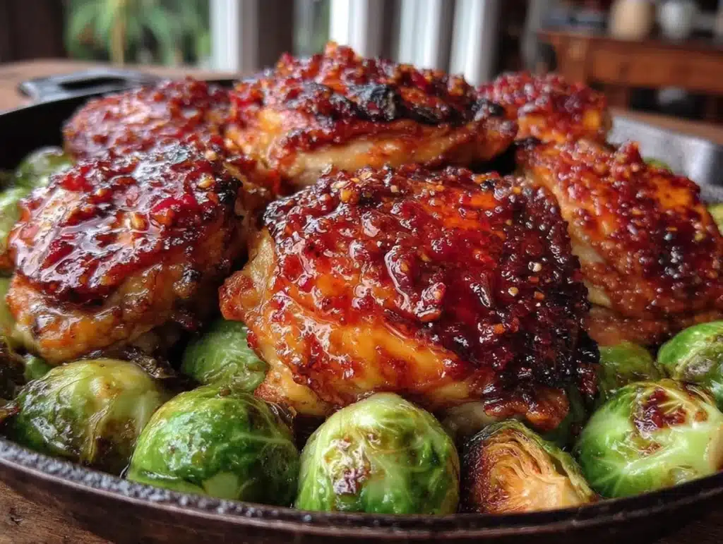 maple Dijon chicken thighs - featured image