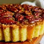 maple pecan tart - featured image