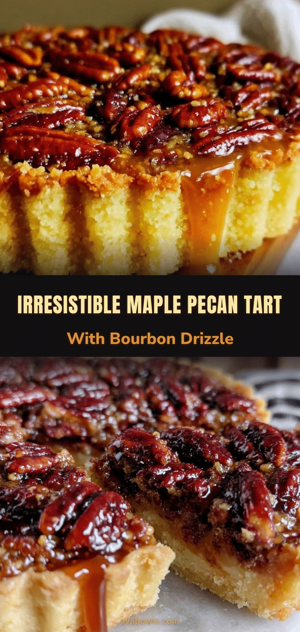 maple pecan tart recipe
