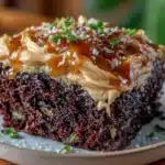 moist chocolate zucchini cake - featured image