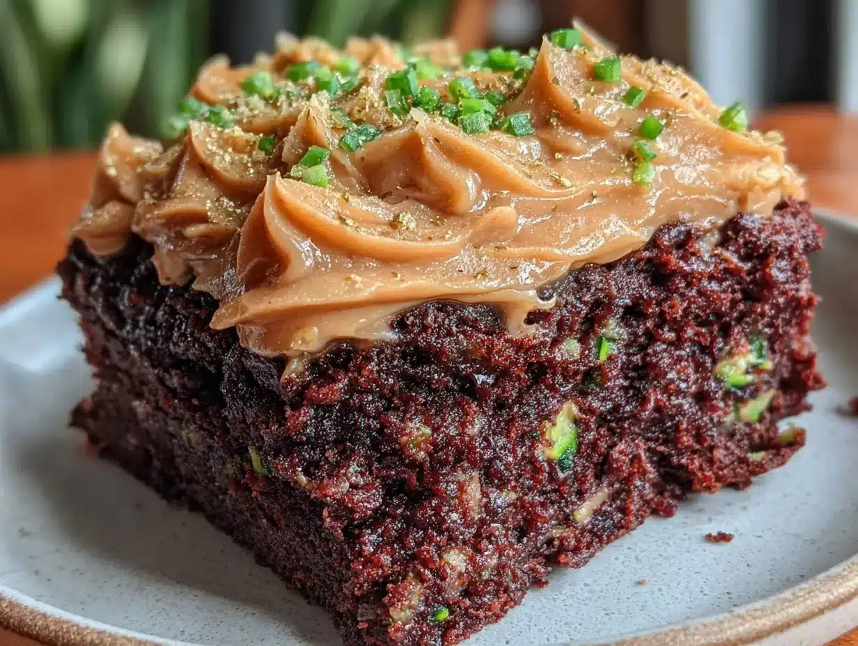 moist chocolate zucchini cake preparation steps