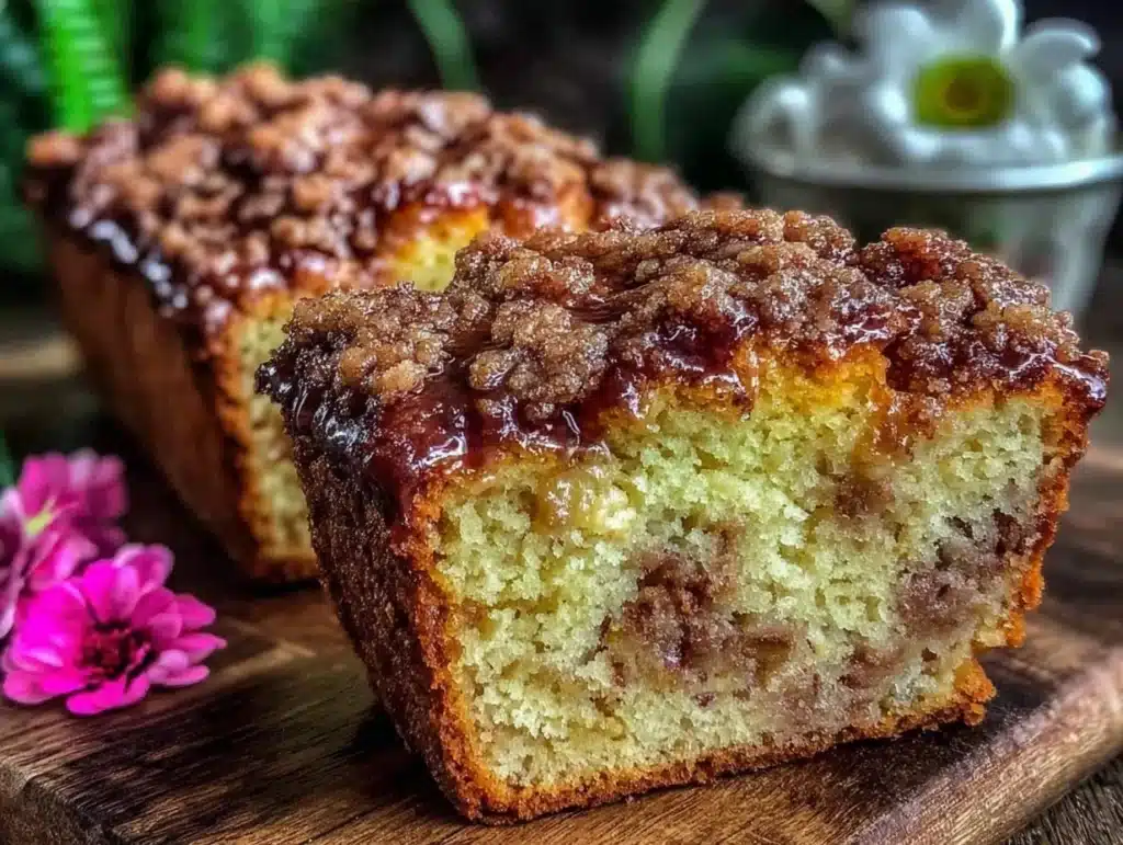moist homemade banana bread - featured image