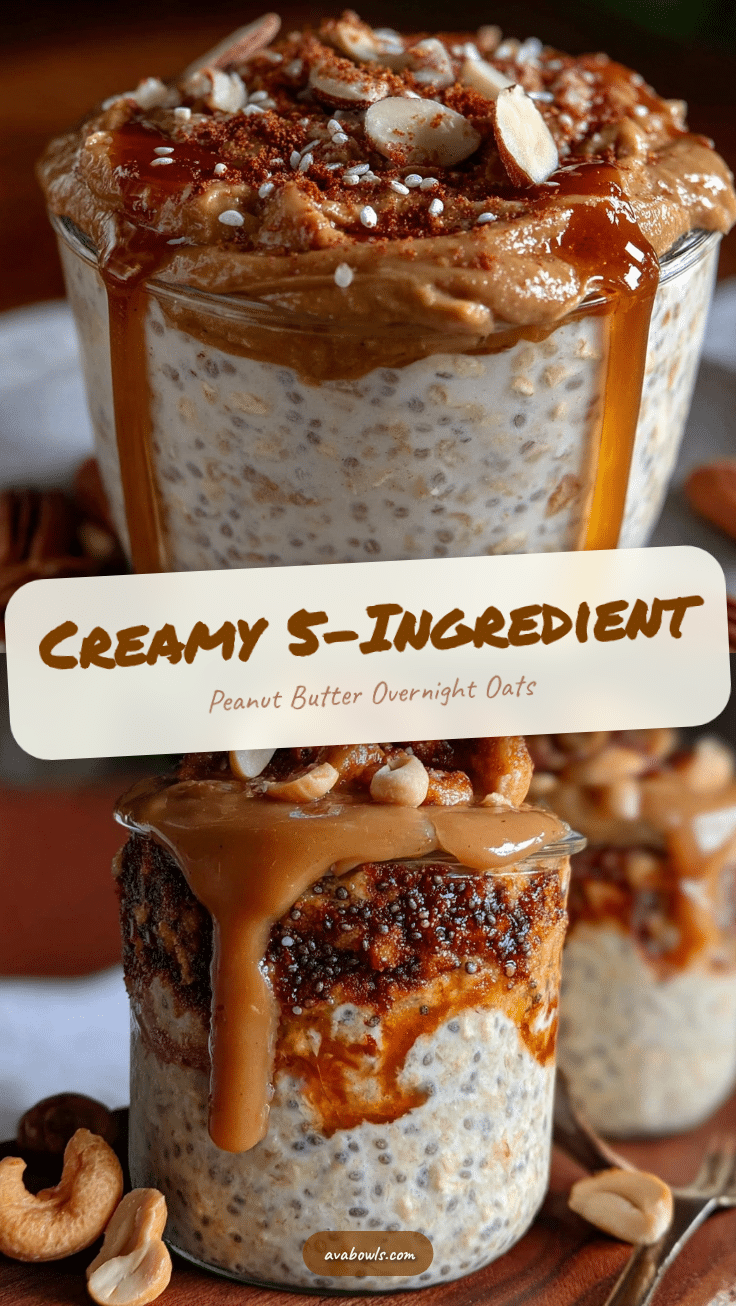 overnight oats with peanut butter recipe