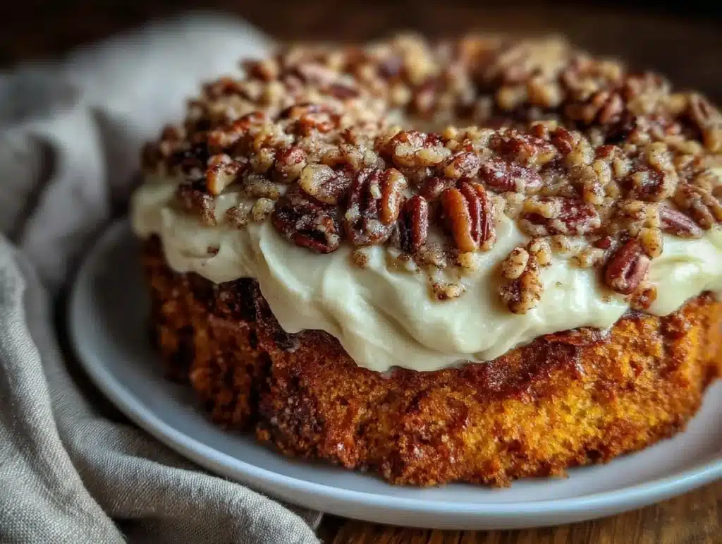 pumpkin coffee cake - featured image