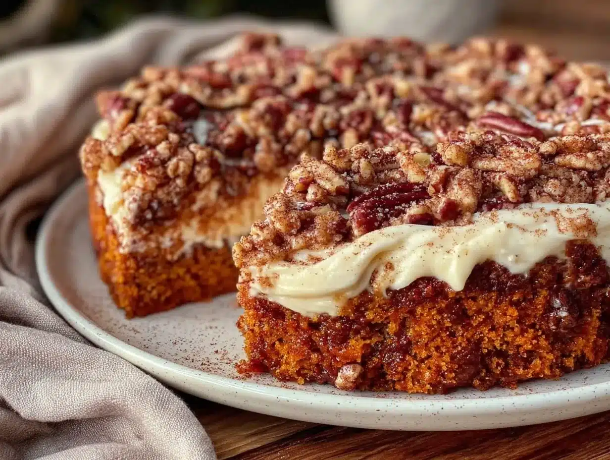 pumpkin coffee cake preparation steps