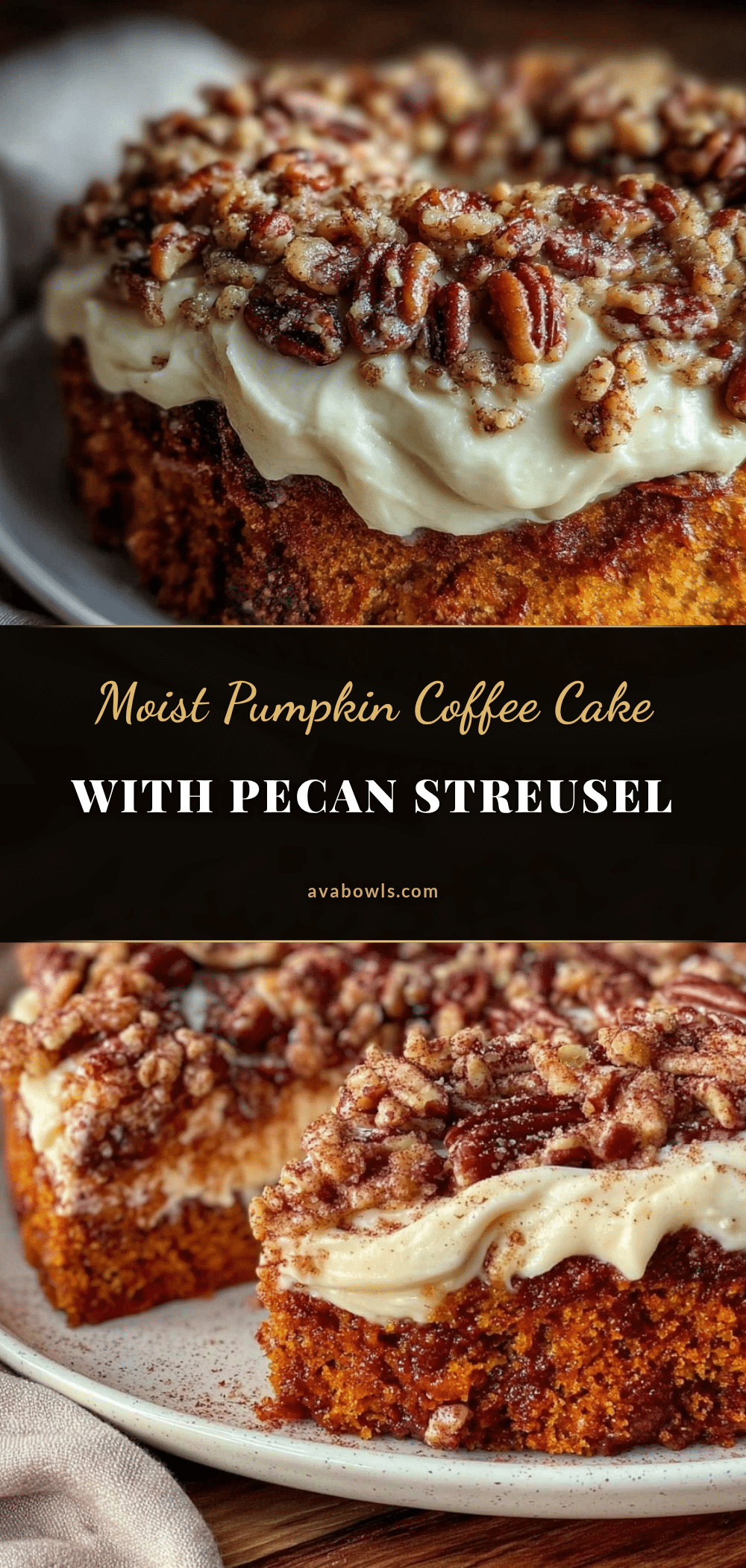 pumpkin coffee cake recipe