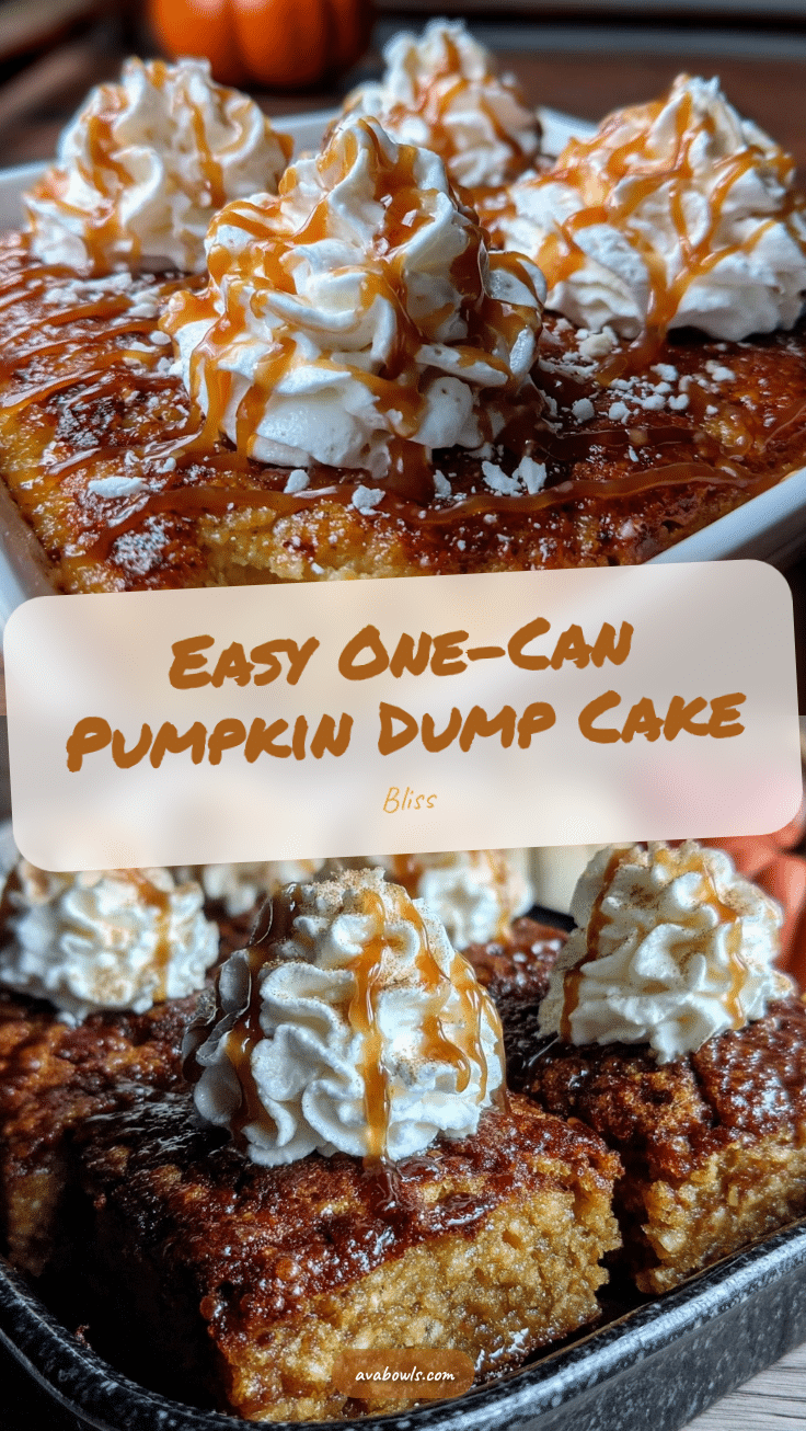 pumpkin dump cake recipe