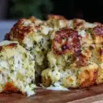pumpkin-shaped pull-apart cheese bread - featured image