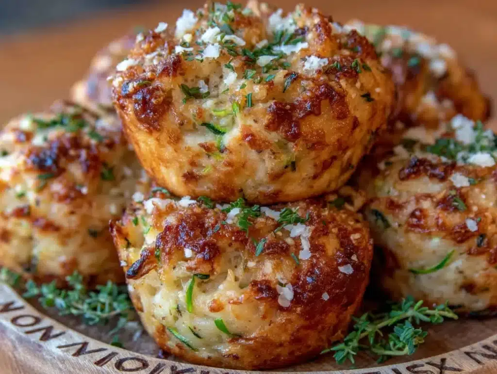 shredded zucchini dinner rolls - featured image