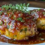 slow cooker honey garlic chicken breasts - featured image
