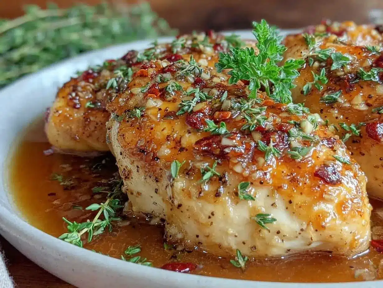 slow cooker honey garlic chicken breasts preparation steps