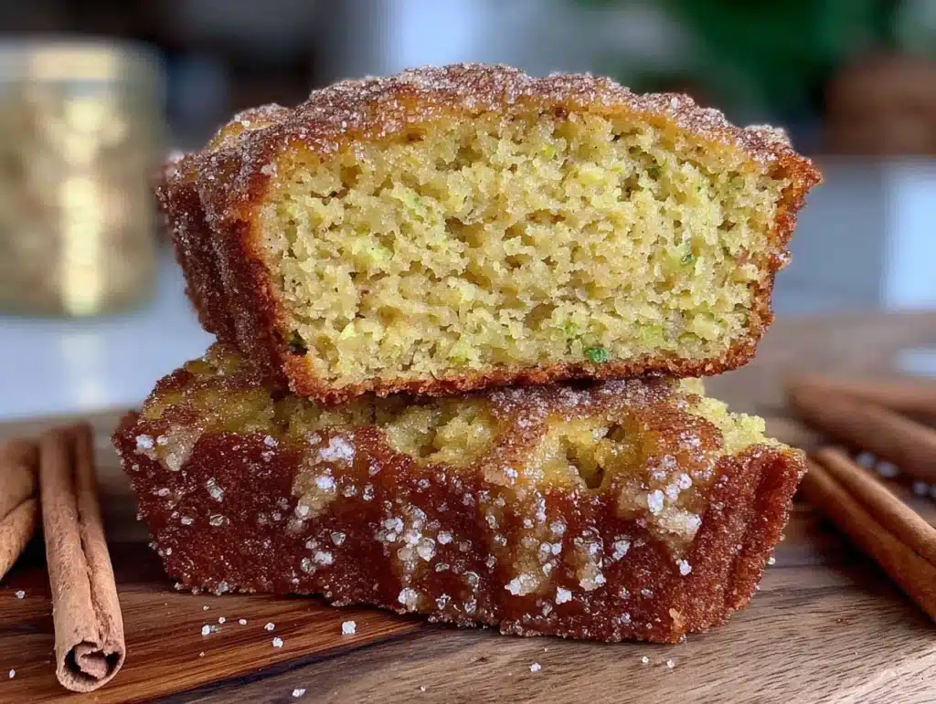 snickerdoodle zucchini bread - featured image