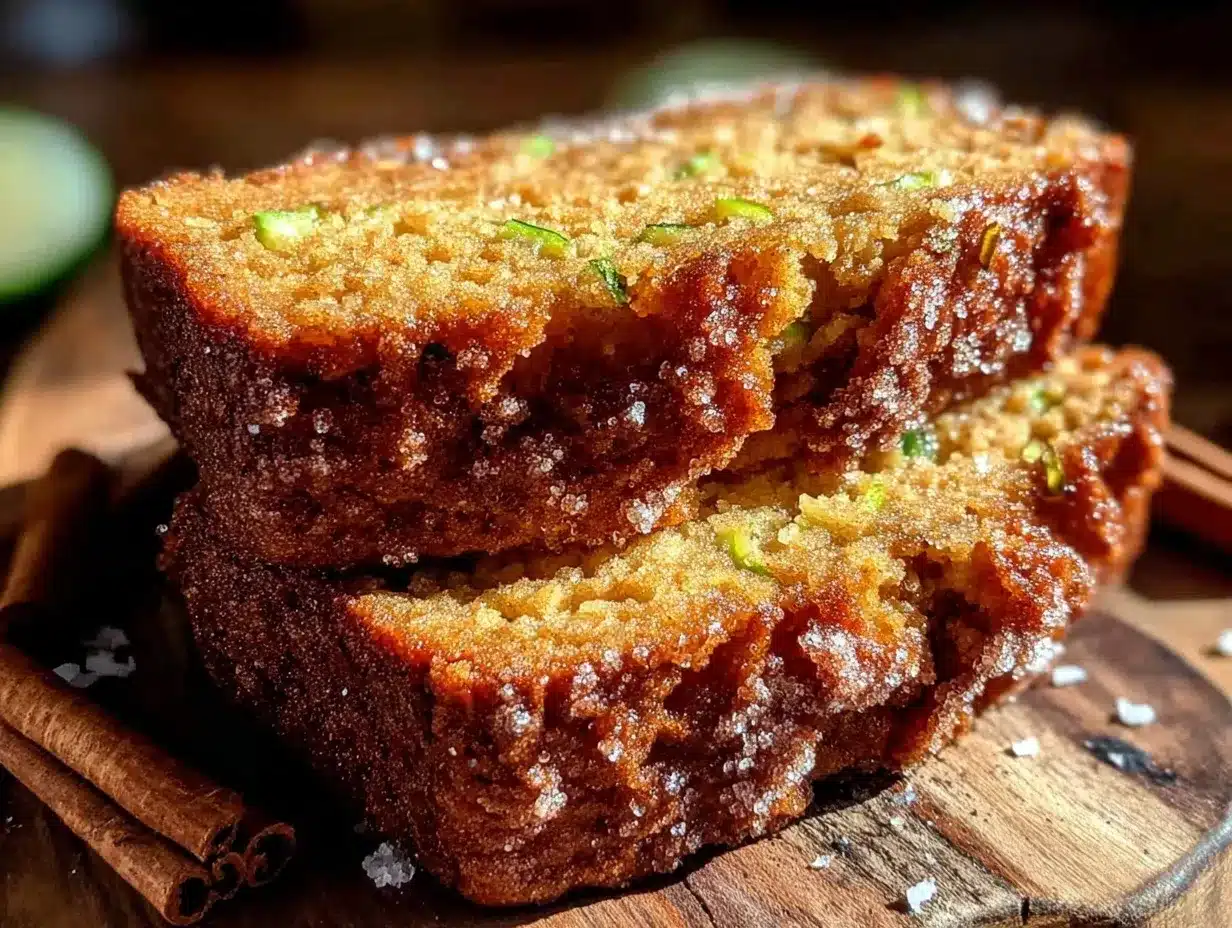 snickerdoodle zucchini bread preparation steps