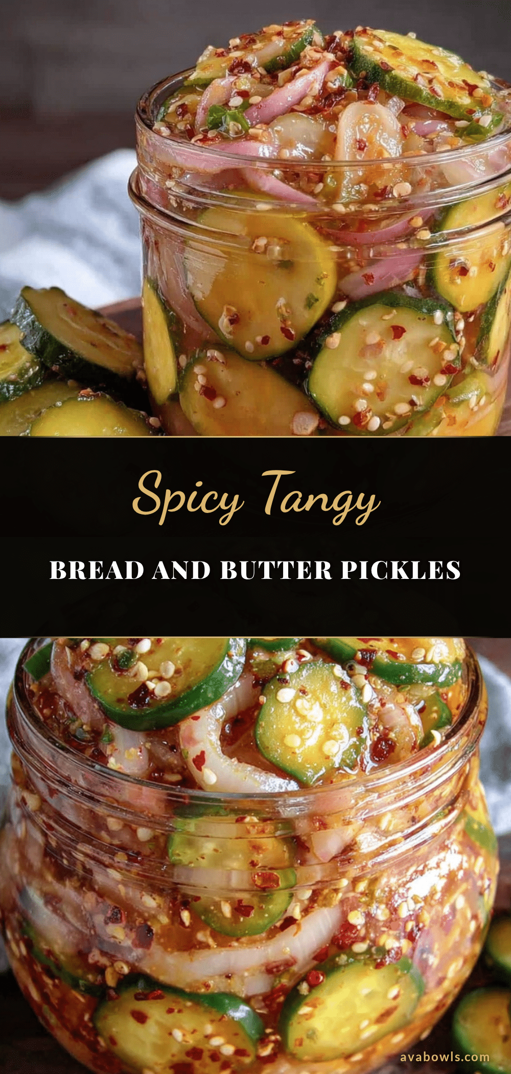 spicy bread and butter refrigerator pickles recipe