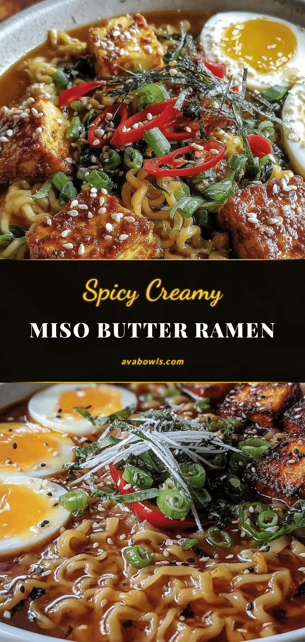 spicy miso butter ramen recipe