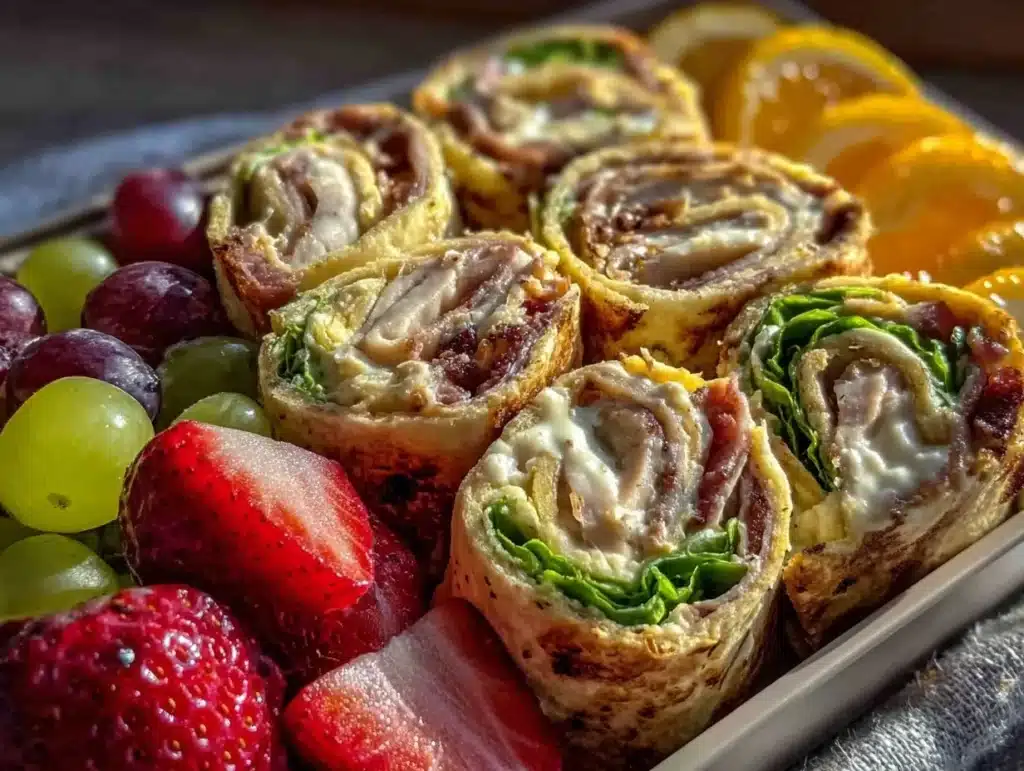turkey ranch pinwheels - featured image