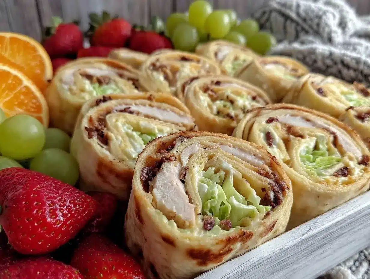 turkey ranch pinwheels preparation steps