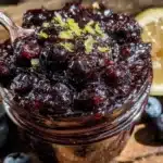 wild huckleberry jam recipe - featured image