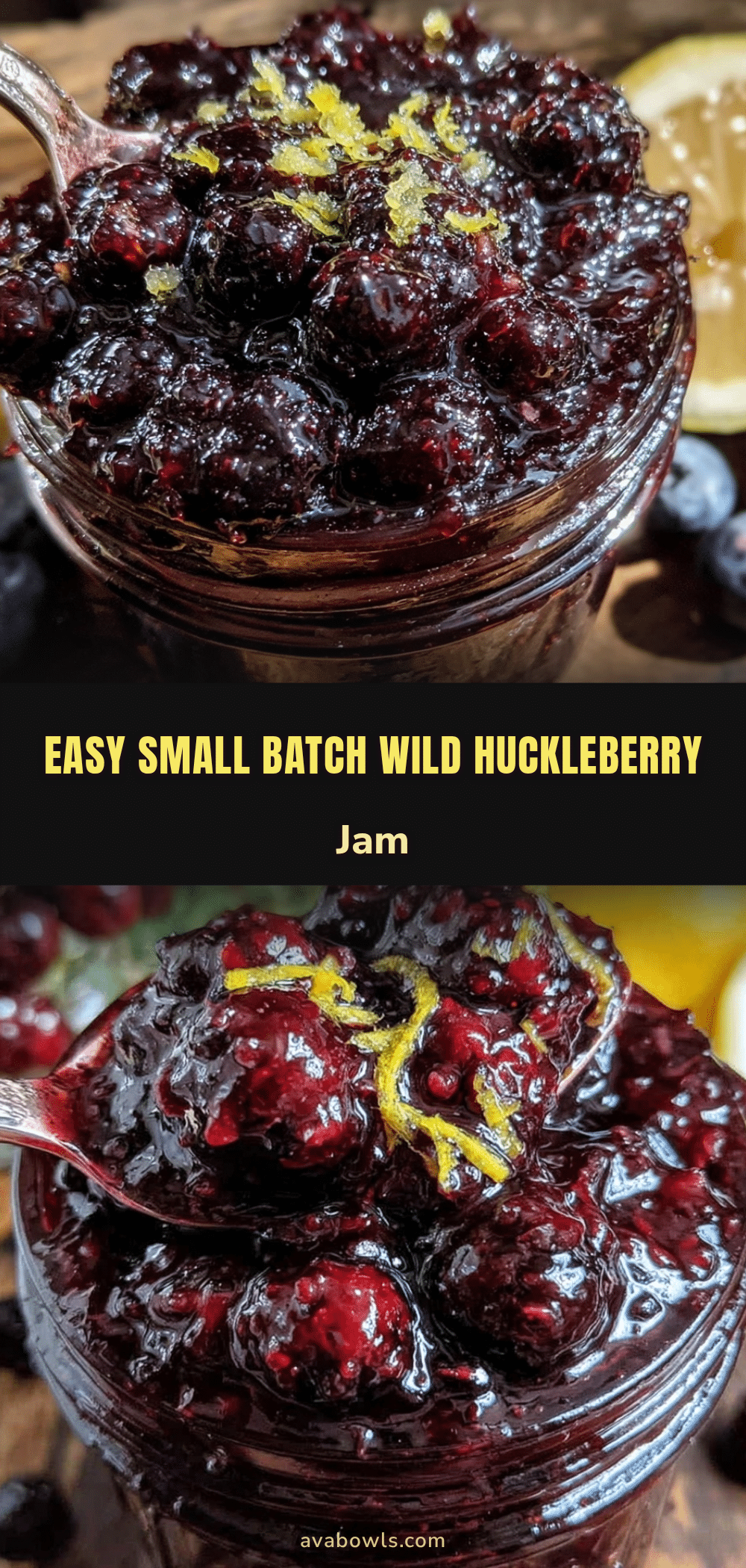 wild huckleberry jam recipe recipe