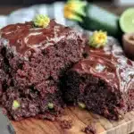 zucchini brownies recipe - featured image