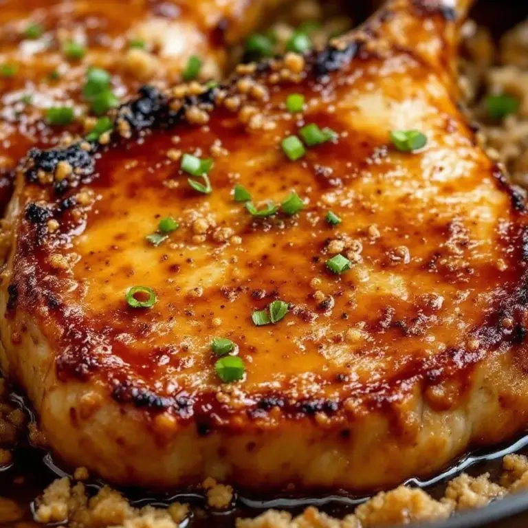 apple cider braised pork chops - featured image