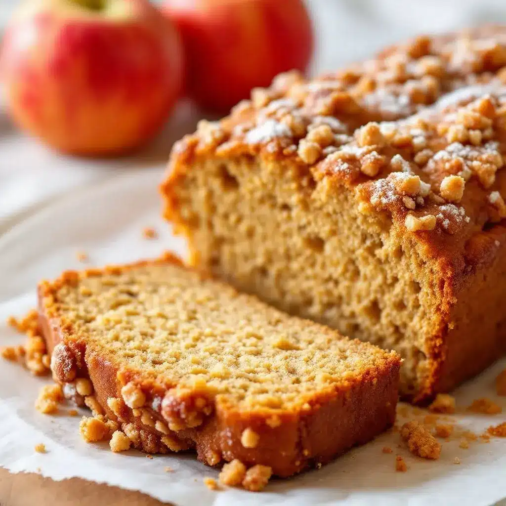 apple cider donut bread preparation steps