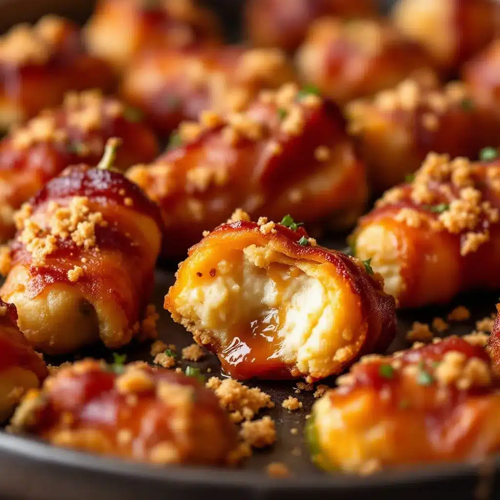 bacon-wrapped jalapeno popper bites - featured image