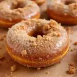 baked pumpkin cake donuts - featured image