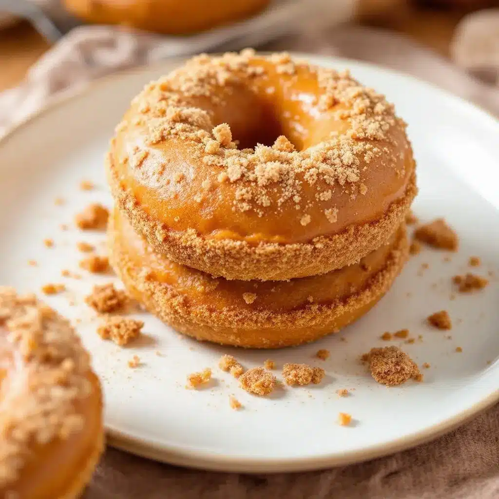 baked pumpkin donuts preparation steps
