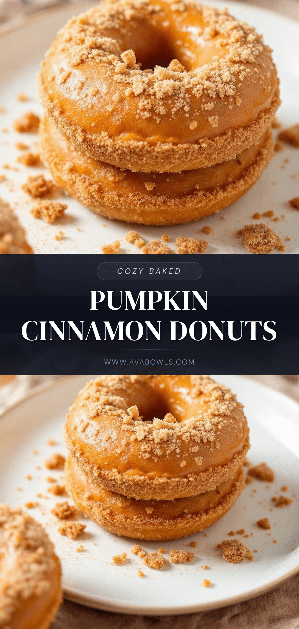 baked pumpkin donuts recipe