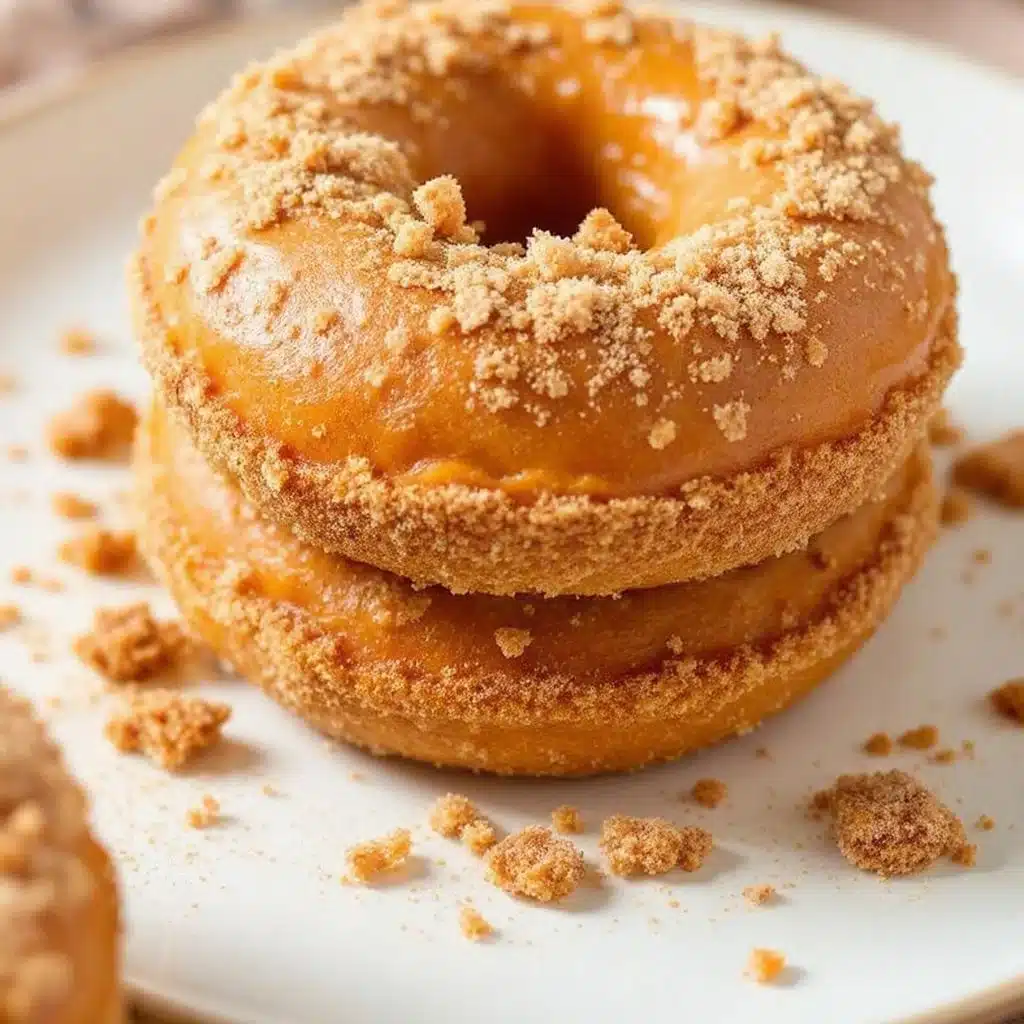 baked pumpkin donuts - featured image