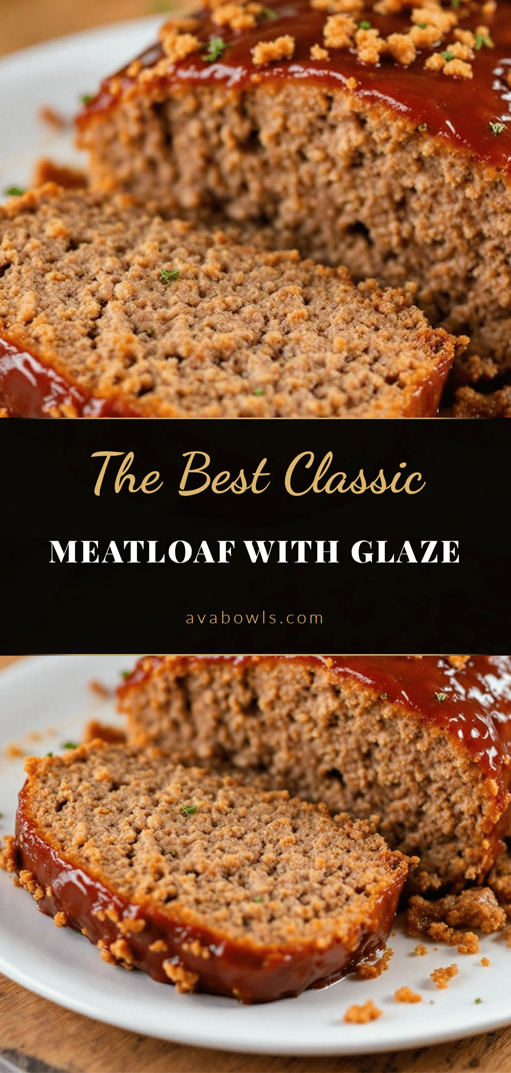 best classic meatloaf with brown sugar glaze recipe