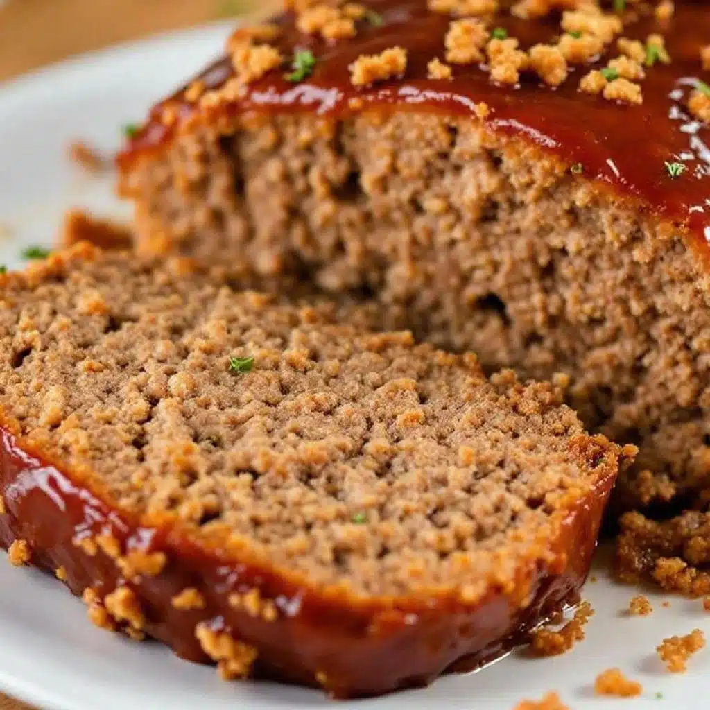 best classic meatloaf with brown sugar glaze - featured image