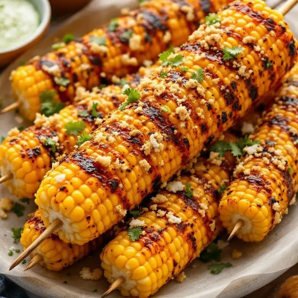 best grilled corn elote skewers for tailgate parties preparation steps