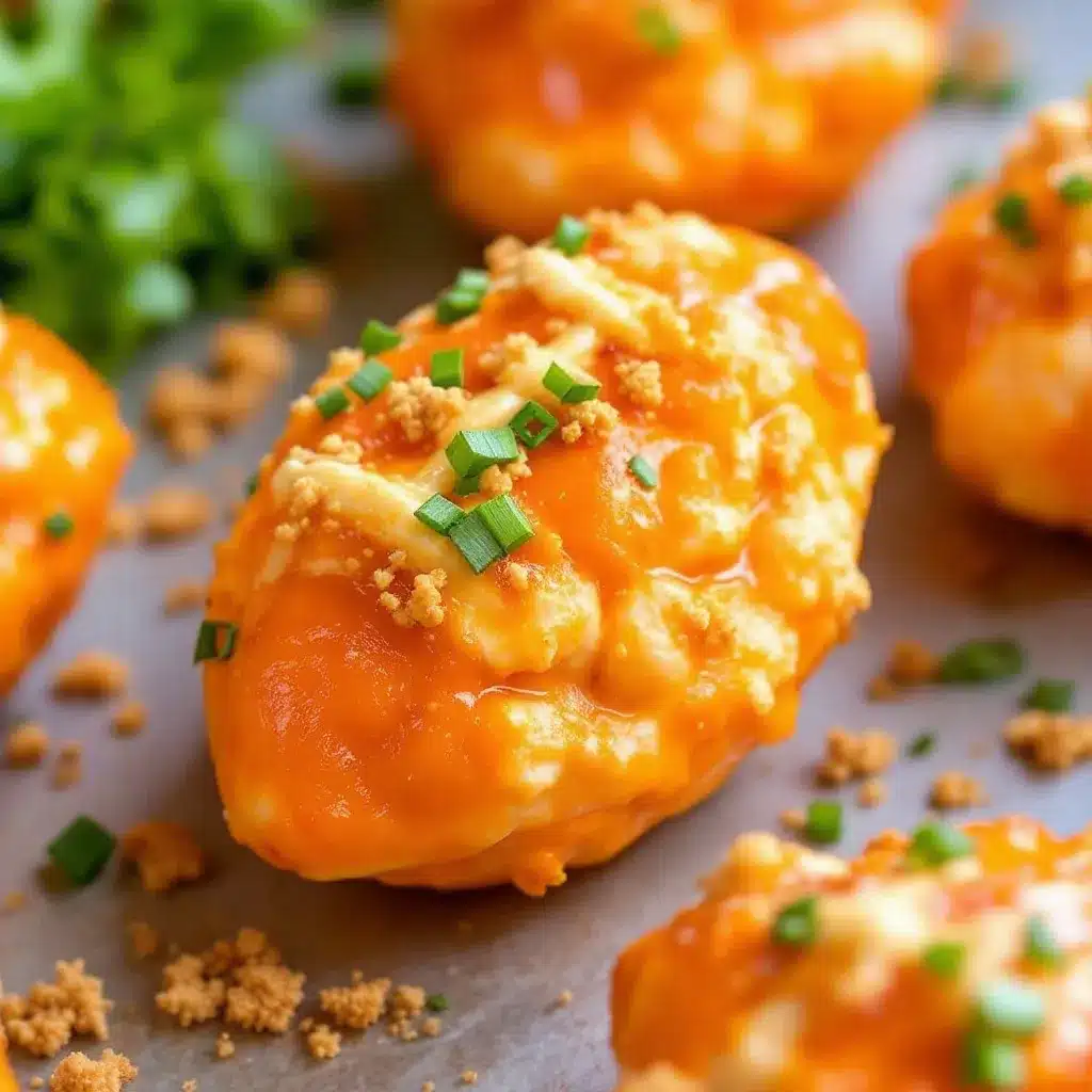 buffalo chicken dip bites preparation steps