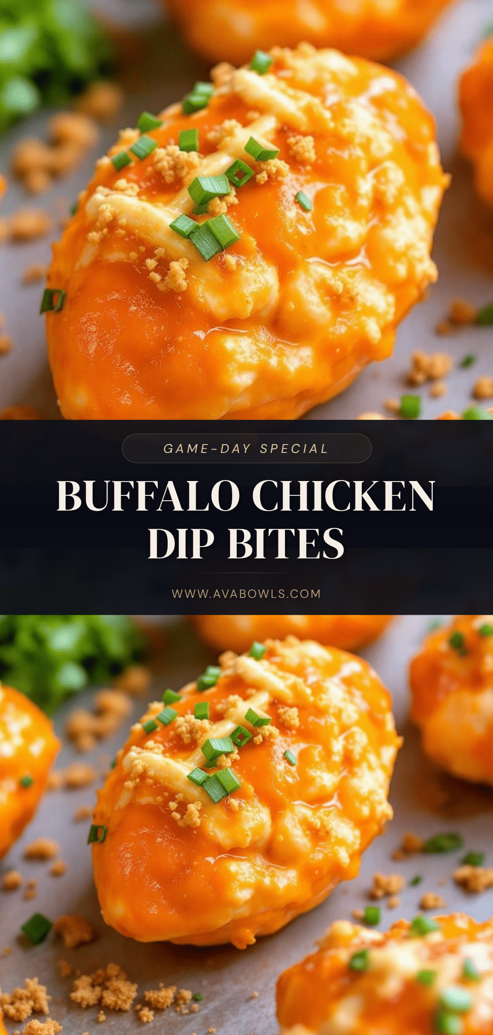 buffalo chicken dip bites recipe