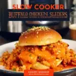 buffalo chicken sliders - featured image