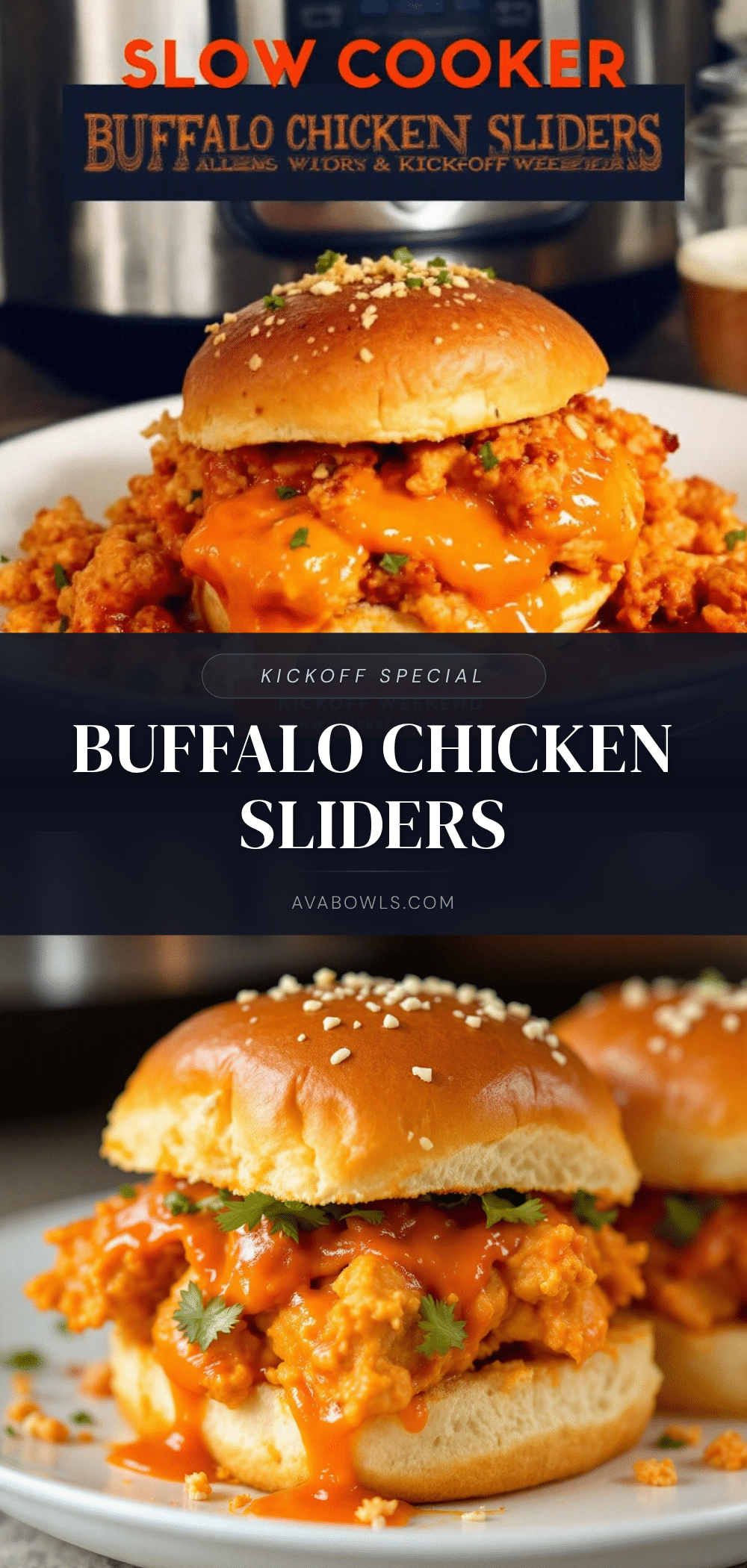 buffalo chicken sliders recipe