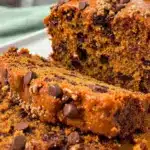 chocolate chip pumpkin bread - featured image