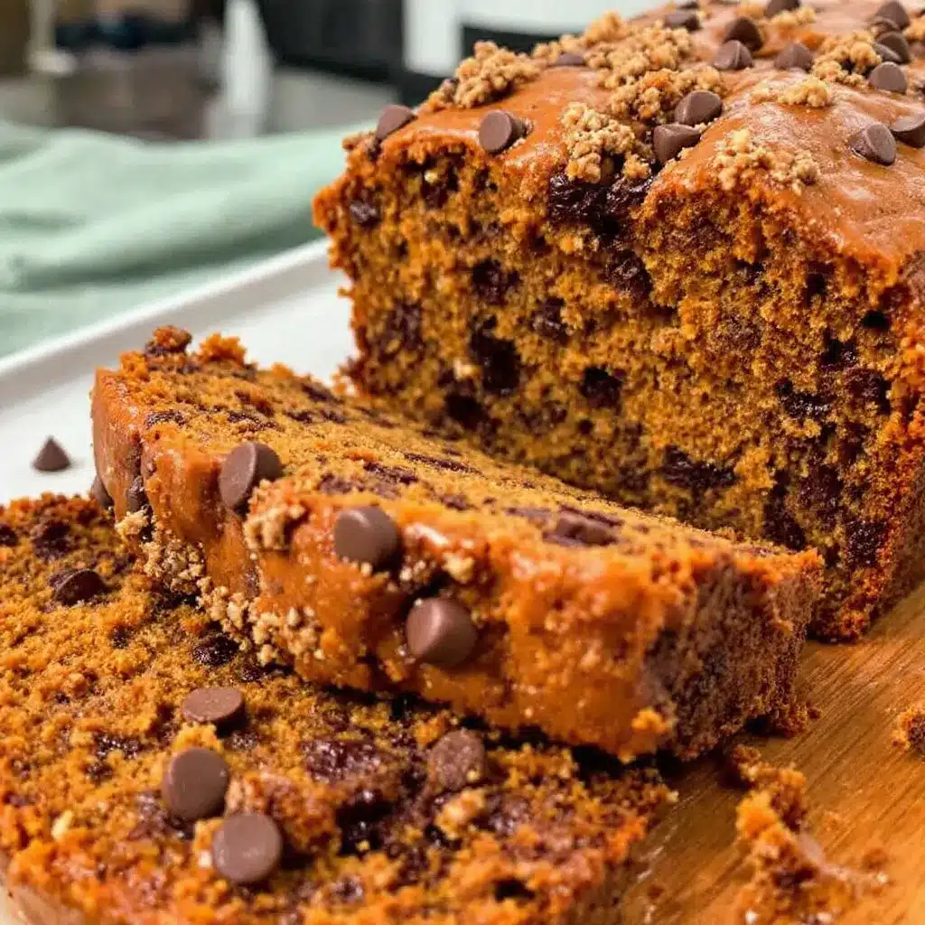 chocolate chip pumpkin bread preparation steps