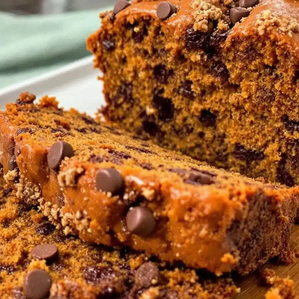 chocolate chip pumpkin bread - featured image