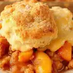 Classic Southern Peach Cobbler - featured image