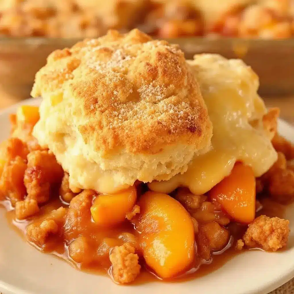 Classic Southern Peach Cobbler preparation steps