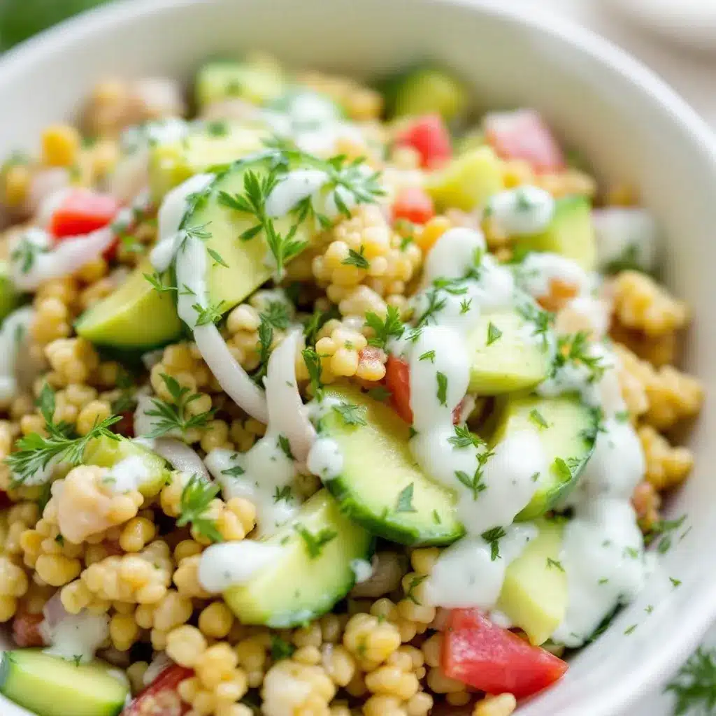 creamy dill cucumber onion salad preparation steps