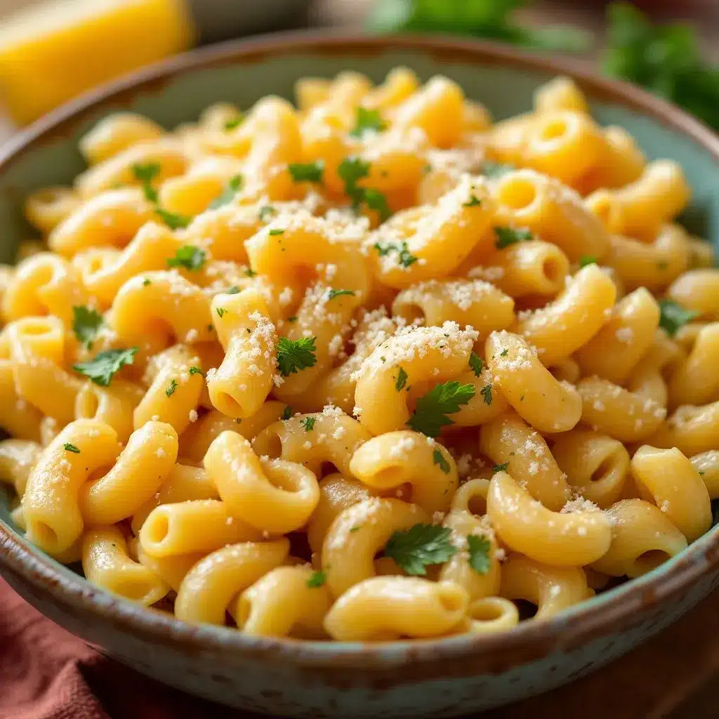 creamy macaroni pasta salad with italian dressing preparation steps