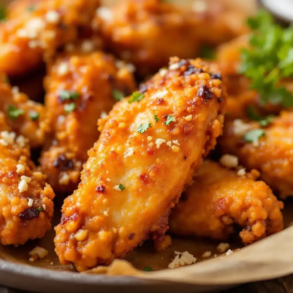 crispy baked chicken wings preparation steps