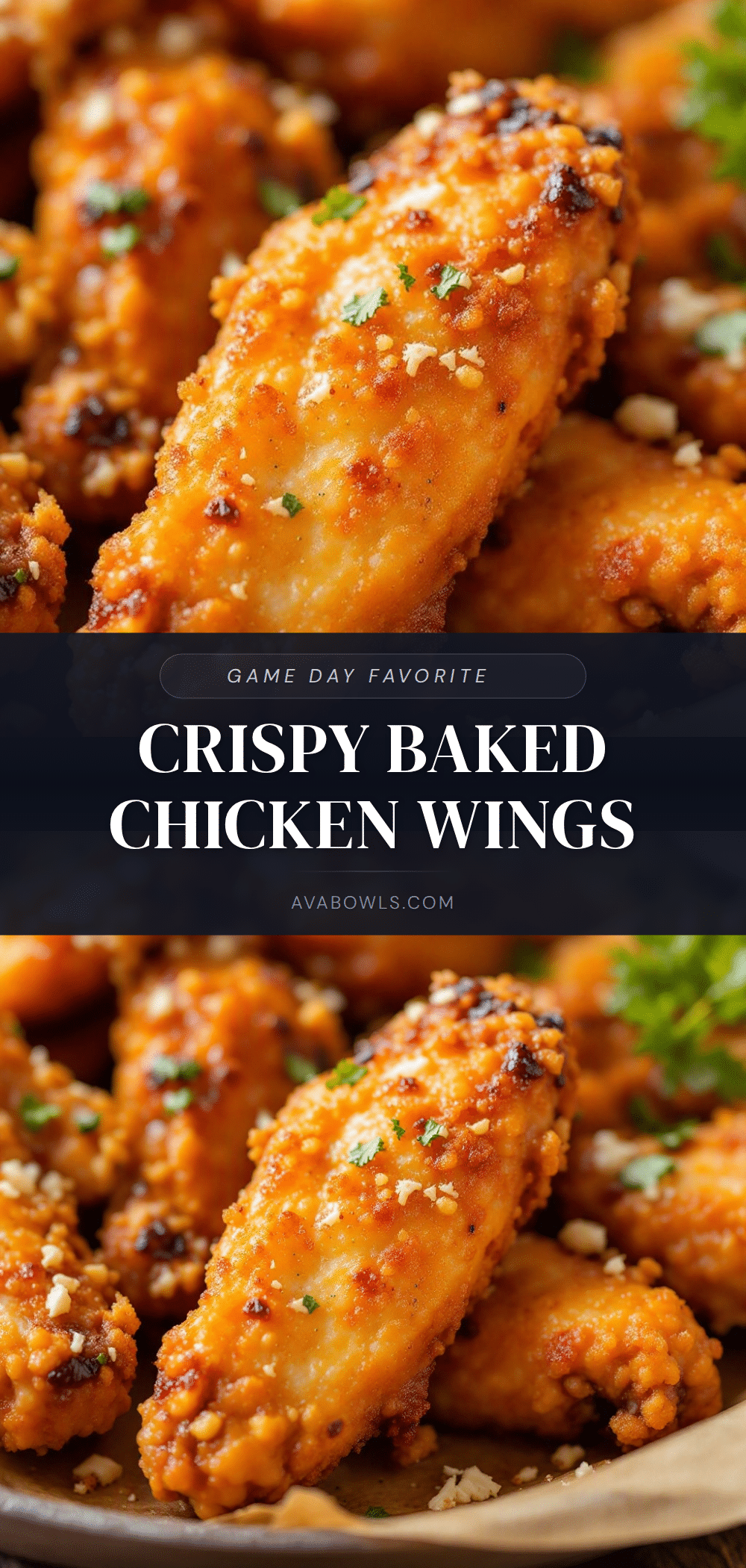 crispy baked chicken wings recipe
