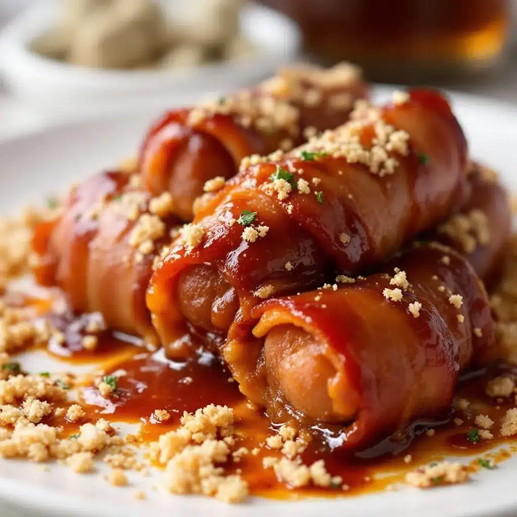 crispy brown sugar bacon smokies preparation steps